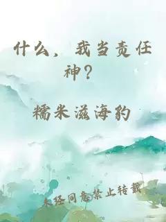 什么，我当责任神？