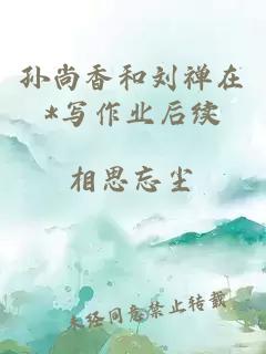 孙尚香和刘禅在*写作业后续